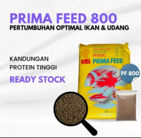 Pelet PRIMA FEED PF800 Pakan Burayak ikan kemasan 1kg PF800
