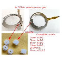 2pcs for SIGMA 28-300mm Lens Aperture Motor Gear Replacement Repair Parts