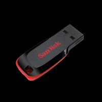 SANDISK USB 2.0 Flash disk 32 GB / Flash Drive Cruzer Blade, ORIGINAL