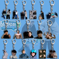พวงกุญแจอะคริลิค Kpop BTS TAEHYUNG JUNGKOOK JIMIN คุณแน่ใจไหม พวงกุญแจสำหรับกระเป๋า สินค้าขายดี Vkoo