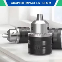 Connector Impact Wrench to Drill Chuck 13mm - Adaptor Kepala Bor 1/2 Inch konektor impact bor