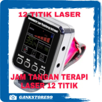 GANKSTORE99 JAM TANGAN TERAPI LASER KESEHATAN 12 TITIK UNTUK DIABETES KOLESTEROL - 7 titik Permata W