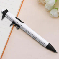 Student Stationery Measuring Tools 0-100mm Vernier Caliper Roller Ball Pen for Engineer Woodworkers Carpenter Student