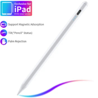 For iPad Pencil for Stylus Pen iPad Pro 11 12.9 2021 2020 2018 10.2 7th 8th 9th Generation for ipad mini 6 Air 3 4 Palm Rejectio