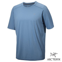 【ARCTERYX 始祖鳥】男 Cormac 登山輕量透氣快乾短袖圓領排汗衣.T恤.上衣_X000007664 石洗雜藍