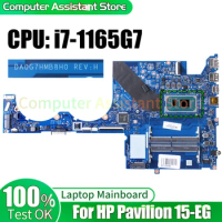 For HP Pavilion 15-EG Laptop Mainboard DA0G7HMB8H0 M16350-601 i7-1165G7 Notebook Motherboard