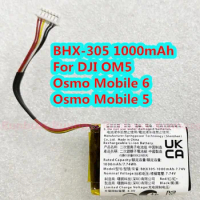 Original Battery For DJI OM5,Osmo Mobile 6,Osmo Mobile 5 BHX-305 1000mAh / 7.74Wh Camera Rechargeable Polymer lithium Battery