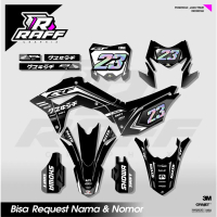 decal crf 150 L racing style decal crf tema racing decal crf terkeren decal crf minimalis