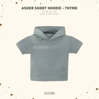 BOHOPANNA - ASHER SHORT HOODIE - HOODIE ANAK - ATASAN ANAK 3Y TYHME