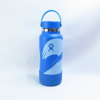 Hydro Flask 32oz 寬口真空保溫鋼瓶 藍寶石 不鏽鋼 HFLEW32BTSF23A 送水瓶刷