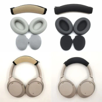 Replacement Memory Foam Earpads Cushion for Sony WH-1000XM3 1000XM3 MDR 1000X WH-1000XM2 Headphones Ear pads Earcups Headbeam