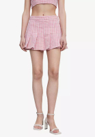 Urban Revivo Checkered Skirt