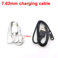 1pcs Magnetic Charge Charging Cable For Smart Watch with Magnetics Plug For 2 Pins Distances 7.62mm Novel Power Charger Cables