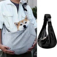 Puppy Sling Comfortable Dog Bag Pet Out Crossbody Shoulder Bag Outdoor Travel Portable Cat Puppy Sling Bag Tote Pet acceserios