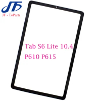 10Pcs Replacement For Samsung Galaxy Tab S6 Lite P610 P615 P619 T860 T865 LCD Screen Front Outer Glass With OCA