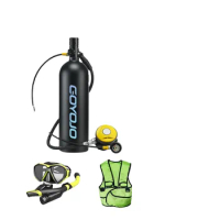 2L Scuba Diving Equipment/gear Mini Tank Mask/Adapter Cylinder Bottle Underwater Snorkeling Set