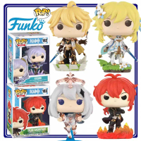 ฟิกเกอร์ Funko POP เกม Genshin Impact ร่วมมือกับฟิกเกอร์ตุ๊กตา Paimeng และของตกแต่งแบบโมเดล ของขวัญส