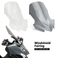 New Motorcycle Windshield Windscreen Fairing Wind Deflector For YAMAHA TMAX560 TMAX 560 T-MAX560 T-Max 560 2022 2023 2024