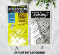 Jarum Jahit Set / Jarum Lengkung / Jarum Rajut