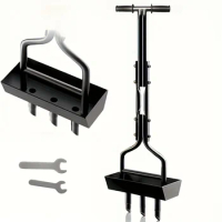 Lawn Aerator Coring Tool Upgarded Manual Yard Aeration Tools &amp; Clean Tool For Most Grass And Soil With Soil Core Storage Tray