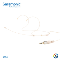 Saramonic楓笛 DK6A 全向型雙耳掛式麥克風(3.5mm TRS)