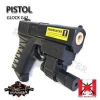 BlackMamba DCobra M2000L Glock Glok G42 Mainan Tembakan Kokang