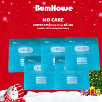 [COMBO 5 MASK] Mặt Nạ MD CARE NMF SKIN Protection Premium Mask Phục Hồi, Cân Bằng Lợi Khuẩn Da 23gx5