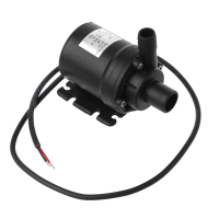 ปั๊มน้ำใต้น้ำ มอเตอร์พลังงานแสงอาทิตย์ไร้แปรงถ่าน เงียบเป็นพิเศษ 12V DC 800L/H 20W