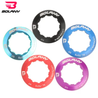 Bolany Aluminum Alloy 11T Multicolor Cassette Cover Bicycle Cycling Fixing Bolt Screw Freewheel Cover Bicycle Parts