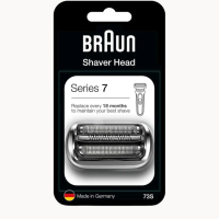 Braun Series 7 73S Electric Shaver Head Replacement, Silver