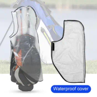 Golf Protective Cover Easy to Use Golf Bag Cover Golf Rain Hood Club Protector