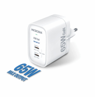 SMARTCube™ Nano 65W USB-C 2輸出 USB-A 1輸出 GaN 掌上遊戲機充電器 Switch, Steamdeck, Asus ROG ally, Lenovo, MSI 白