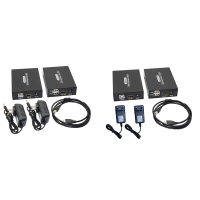 Bộ mở rộng KVM, hỗ trợ HDMI, 60M, HDMI và USB tương thích, KVM và Bộ mở rộng Ethernet, Bộ phát và Bộ