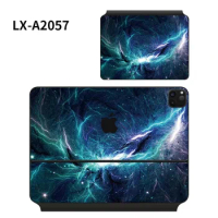 Full set Magic keyboard skin for 2022 ipad pro 12.9 11inch protection Cover sticker film for ipad Air 4 5th 2020 2021 Gradient