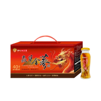 【華陀扶元堂】龍年限定 蟲草全蔘飲1盒(5瓶/盒-年節禮盒/養生禮盒)