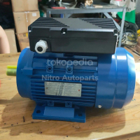 Bonzer Dinamo Electro Motor 1Hp 750watt 1Phase 4Pole Rpm1400 / 2Pole Rpm2800