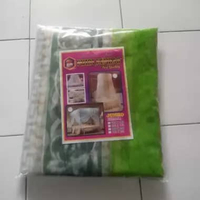 LC - Kelambu Kotak Gantung Jumbo 200x200 Motif Bunga SB Tebal | Kelambu Tempel Anti Nyamuk Elegan | 