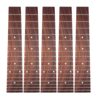 LOOK 23'' Ukulele Fretboard Rosewood Fingerboard W/ 18 Frets Fretboard For Concert Ukulele Repair New 1/5/10 PCS