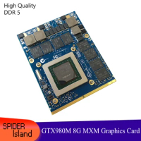 Original GTX 980M Graphics Card Video GTX980M SLI X-Bracket 8GB GDDR5 MXM N16E-GX-A1 For Dell For Alienware For MSI