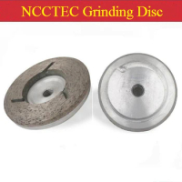 10pcs 4'' 5'' Snail Lock CRS Continuous Rim Diamond Cup Wheels | 100mm 125mm Chamfering Wheel Grinding Discs Disks Tools Plates