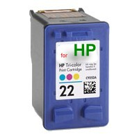 HP 22 C9352A【E平台】HP 22 C9352A環保墨水匣 彩色  適用HP PSC1400/PSC1402/PSC1410/OfficeJet4355/Deskjet F380/F370/F2120/F2180/F4185/F2235/F2280/3920/3940/D1360/D1460/D2360/D2460/D1560 HP 22 C9352A