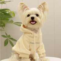 狗狗衣服 大型犬衣服 寵物衣服 狗狗衣服潮牌ins貓貓布偶比熊泰迪刷毛春秋冬季寵物休閒套頭衛衣『xy17017』