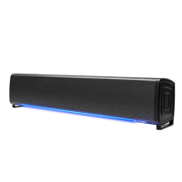 1Pc USB Bluetooth Compatible Wired Speaker Theater Surround SoundBar for PC TV Sound Bar AUX Bass Stereo Powerful Music Speakers