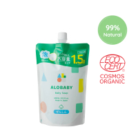 【ALOBABY】寶寶晚安洗髮沐浴乳(補充包 ECOCERT有機認證 99%天然植物成份來源)