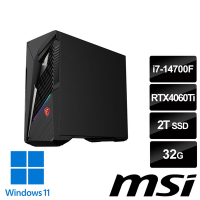 msi微星 Infinite S3 14NUB7-1618TW RTX4060Ti 電競桌機 (i7-14700F/32G/2T SSD/RTX4060Ti-16G/Win11)
