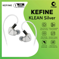 KEFINE Klean SV Silver Edition 10mm DLC Diaphragm Dynamic Driver In Ear Monitor Earphone