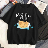 New store openingWomen's T-shirt Cartoon Short sleeved Clothing Y2k Cute Cat Graphic Tops Puppy Prin