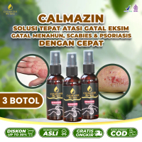 PAKET HEMAT 3 BOTOL|CALMAZIN Cocok untuk Gatal Karena Eksim, Biang Keringat & Alergi