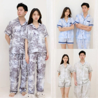[BEST SELLER] Cielyn Signature | Harlow Organic Silk | Premium Piyama Couple