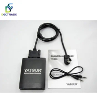 Yatour Digital Music Changer USB SD AUX MP3 Interface Car Stereo Radio Headunit For JVC KD-XXX Bluetooth Remote Control Optional